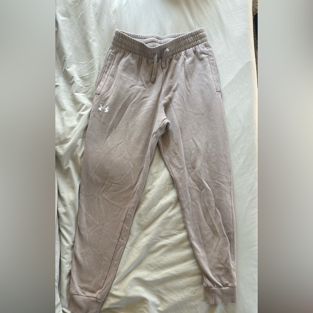 Under Armour cream Joggers